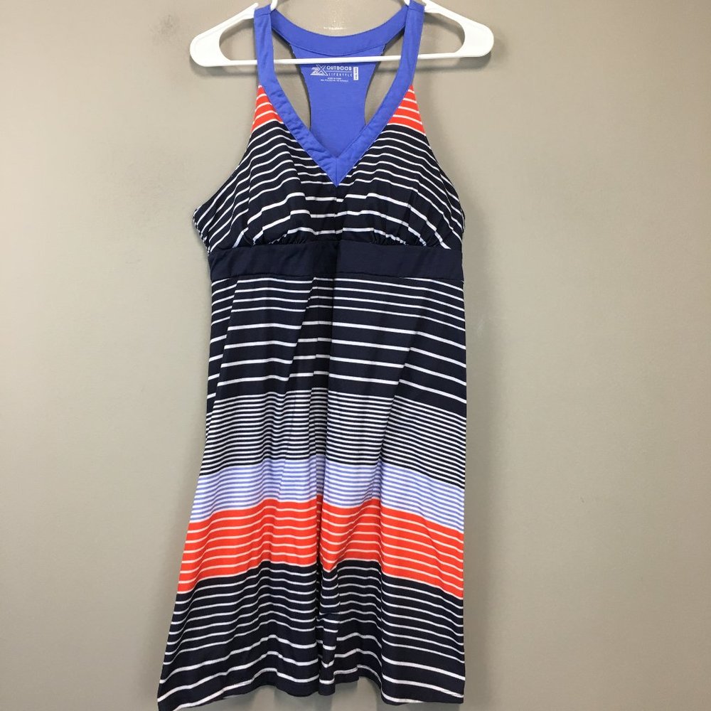 ZX Outdoor Lifestyle Striped Racerback Dress